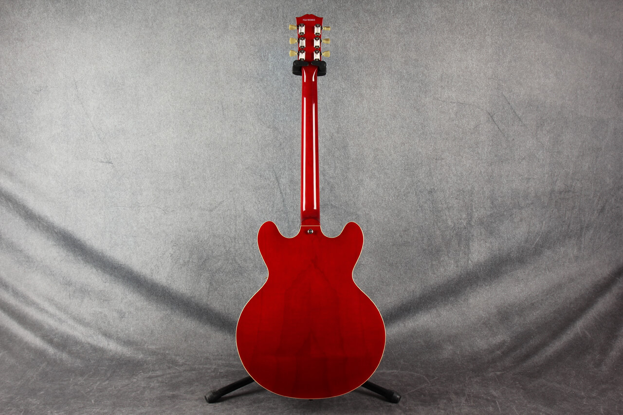 Burny RSA-65 CH ES-335モデル Burny RSA-65 Semi-Hollow Cherry Red 2nd Hand | Rich Tone Music