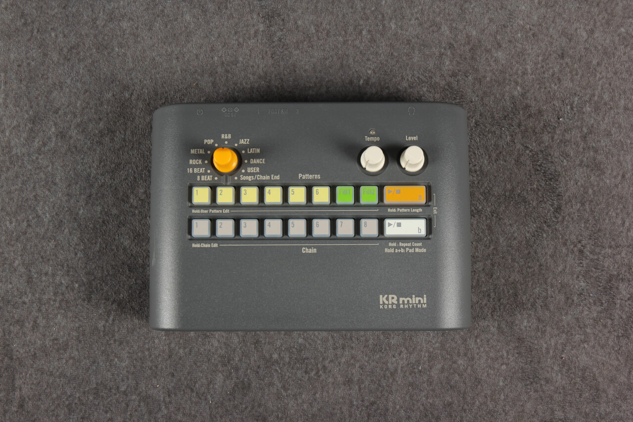 Rhythm KR Mini Drum Machine with PSU 2nd Hand Rich Tone Music
