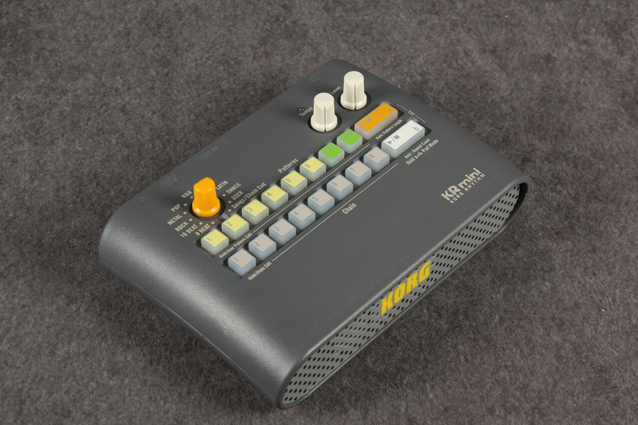 Rhythm KR Mini Drum Machine with PSU 2nd Hand Rich Tone Music