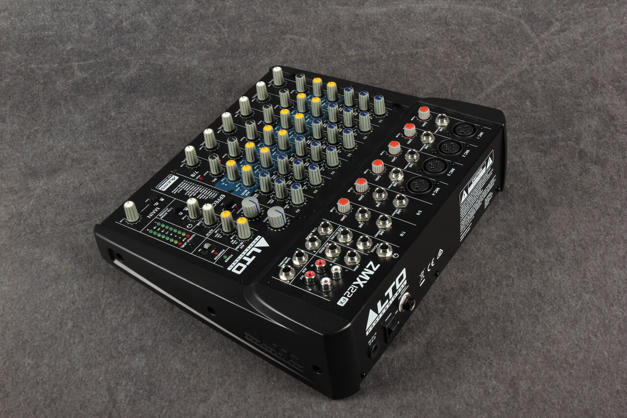 ALTO Professional ZMX122FX 8 Channel Mixer with PSU 2nd Hand