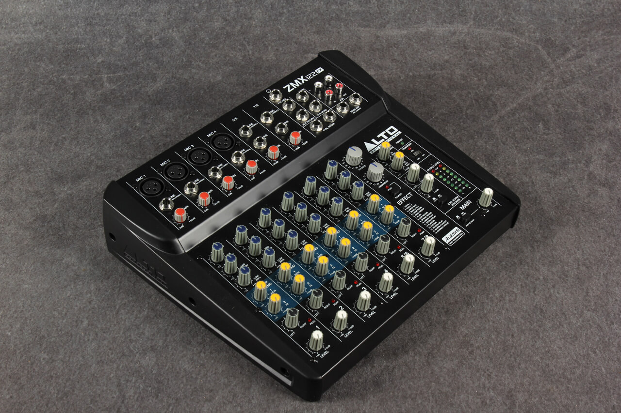 ALTO Professional ZMX122FX 8 Channel Mixer with PSU 2nd Hand