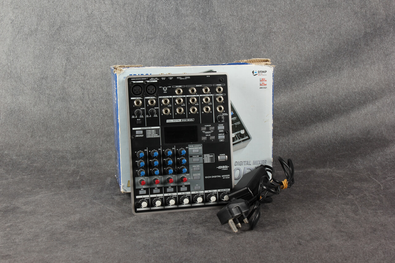 Edirol M-10DX 10-Channel Digital Mixer 2nd Hand | Rich Tone Music