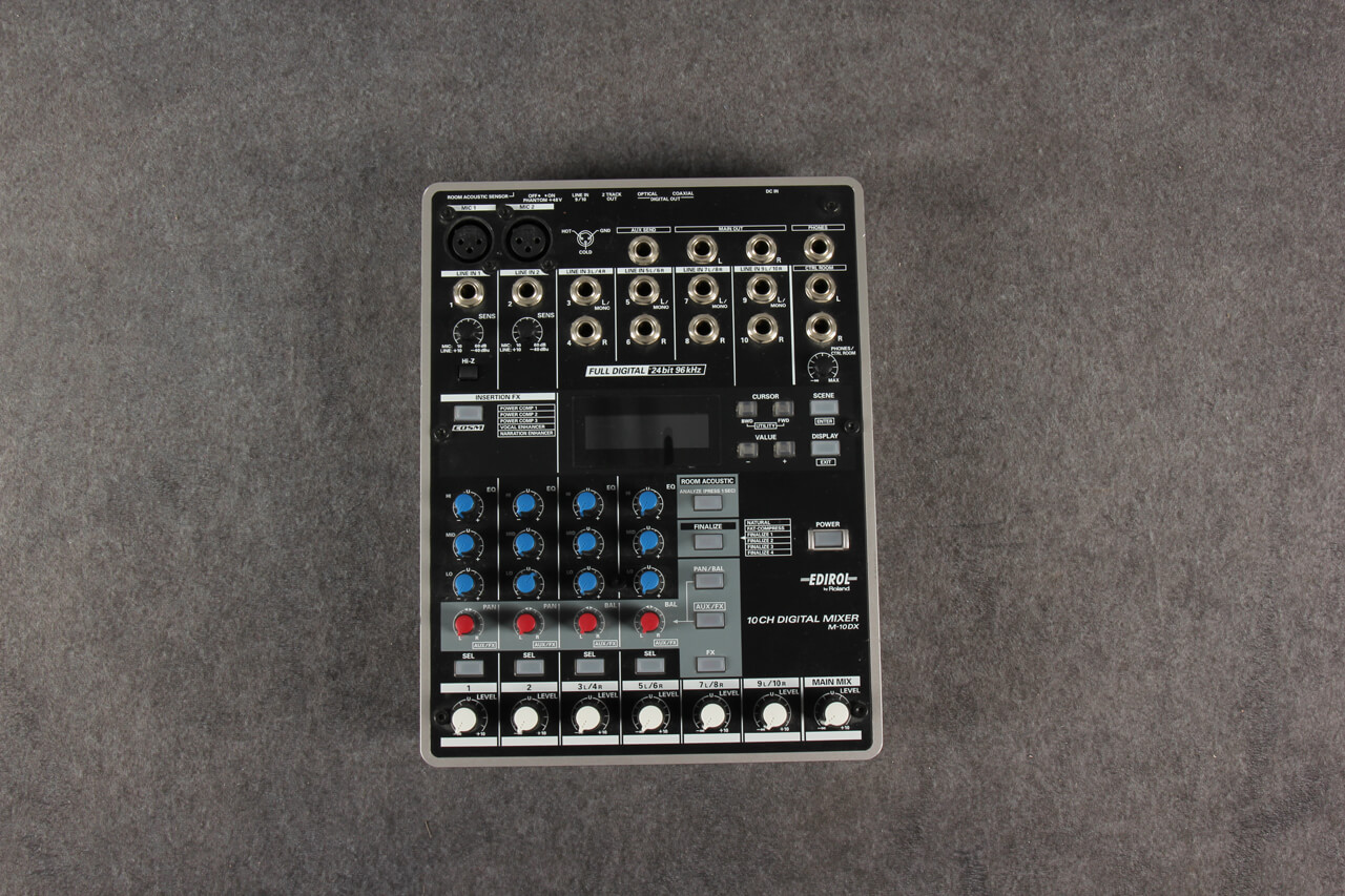 Edirol M-10DX 10-Channel Digital Mixer 2nd Hand | Rich Tone Music
