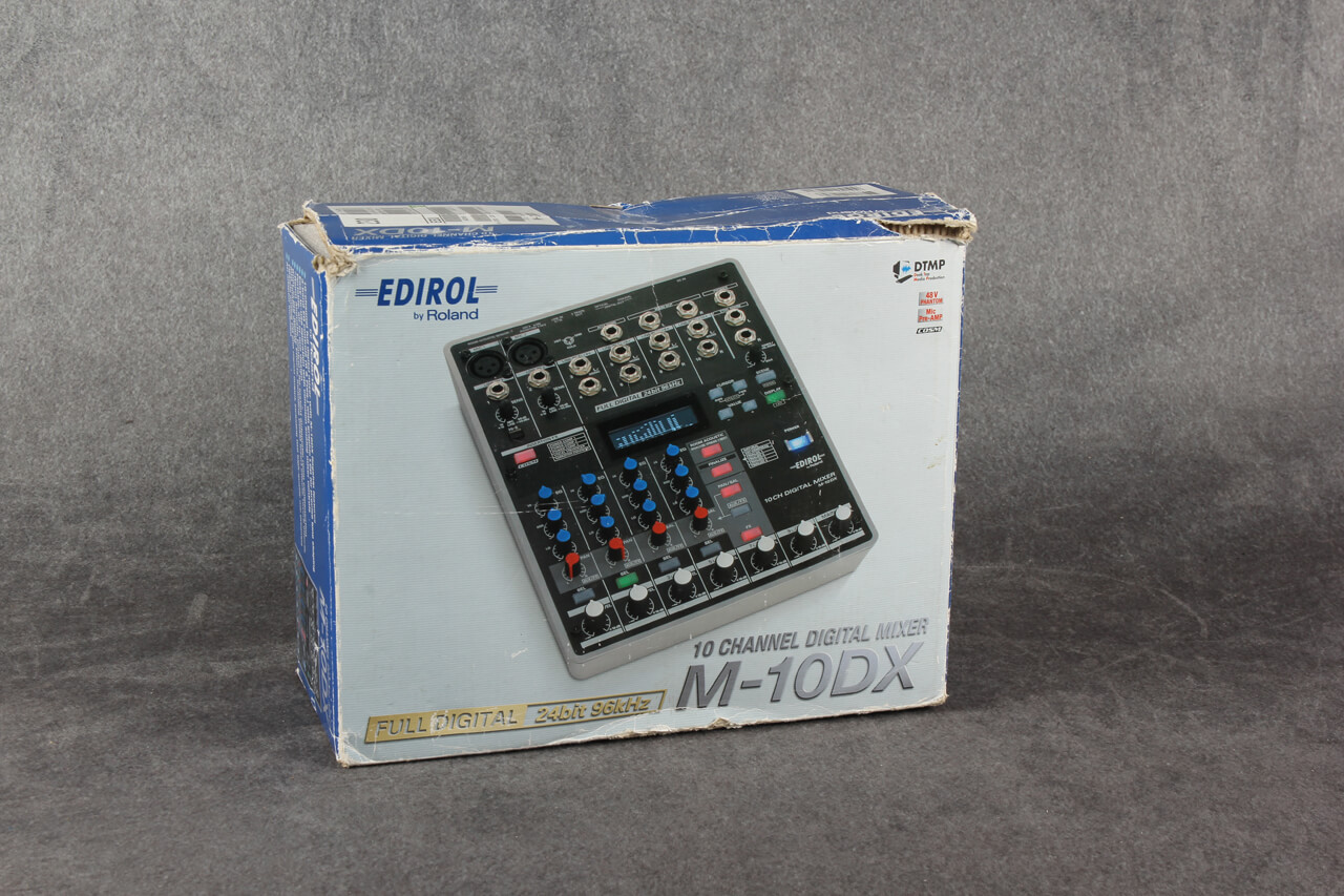 Edirol M-10DX 10-Channel Digital Mixer 2nd Hand | Rich Tone Music