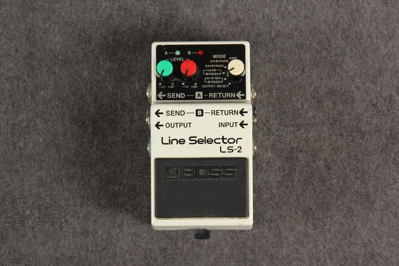 Boss LS-2 Line Selector Pedal 2nd Hand | Rich Tone Music