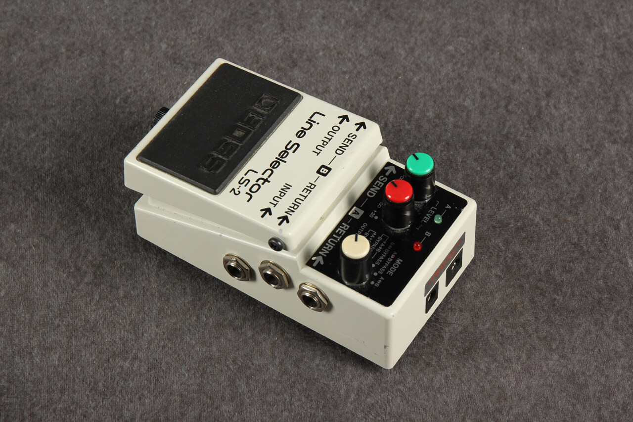 Boss LS-2 Line Selector Pedal 2nd Hand | Rich Tone Music
