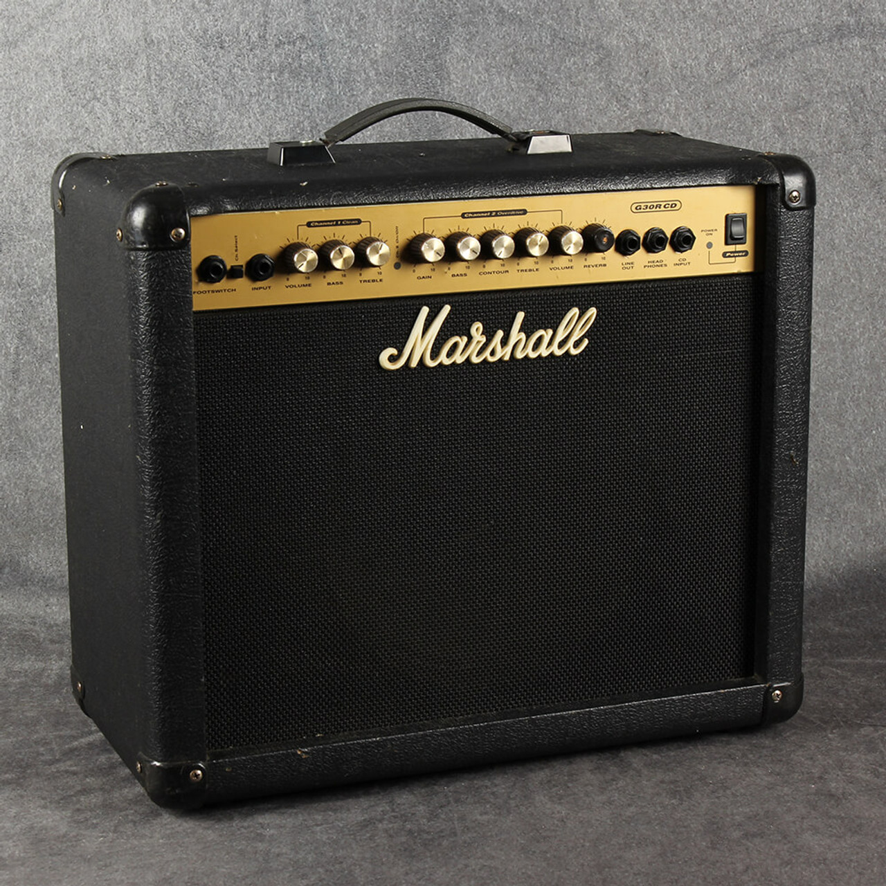 ほ6☆マーシャル G30R CD ギターアンプ Marshall 動作OK - オーディオ機器