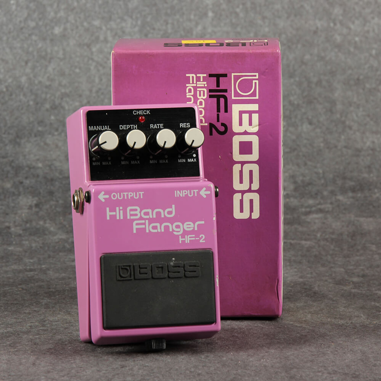 在庫高品質BOSS ボス　HF-2 Hi Band Flanger ハイバンドフランジャー ギター