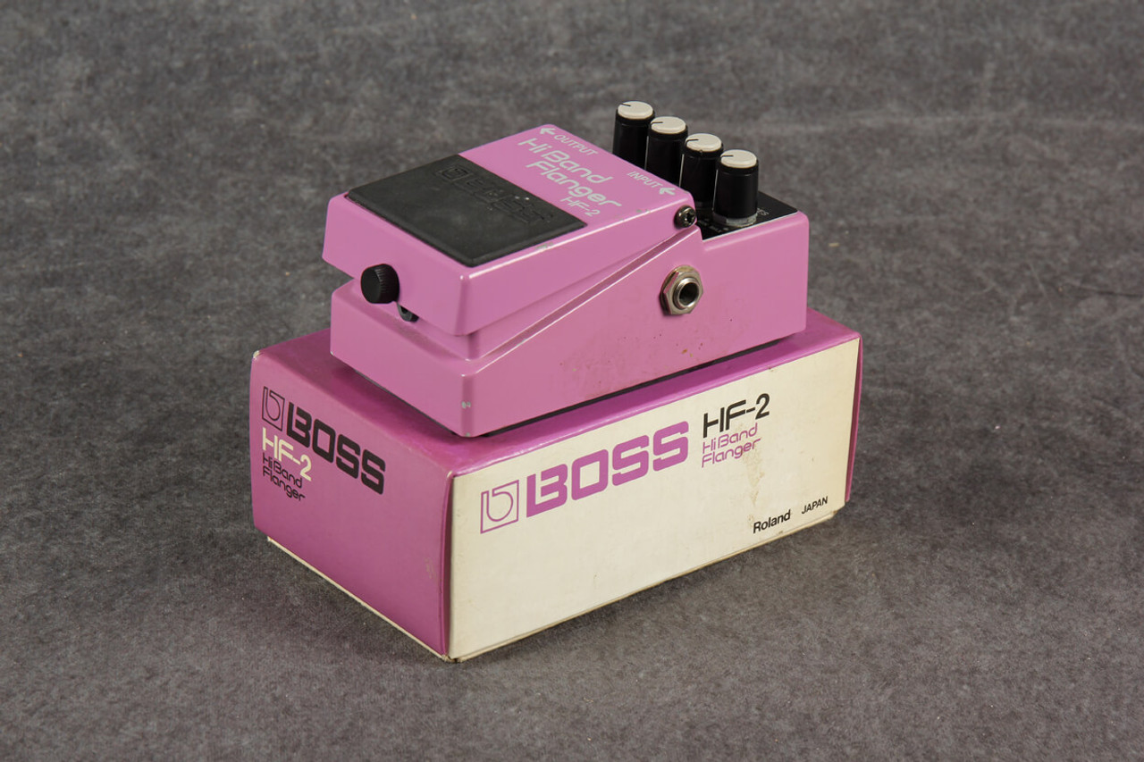 Boss HF-2 Hi Band Flanger Made in Japan 2nd Hand | Rich Tone