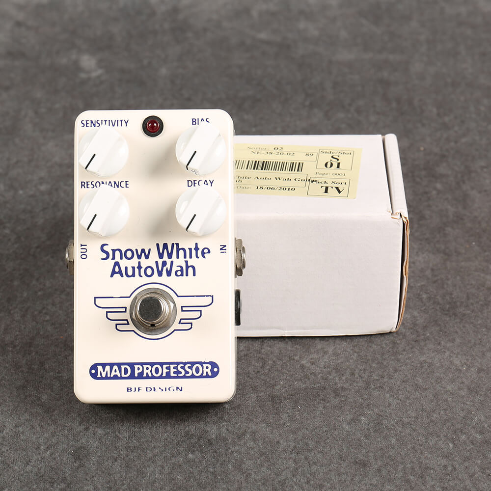 MAD PROFESSOR Snow White BJF DESIGN Mad Prof Snow White Auto Wah