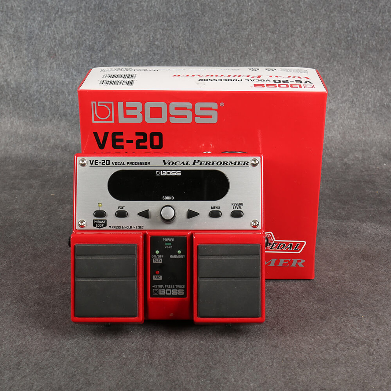 Boss VE-20 Vocal Performer Vocal Effects Processor - Boxed - 2nd Hand