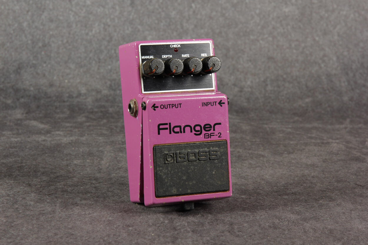 Boss BF-2 Flanger Pedal Made in Japan 2nd Hand | Rich Tone Music