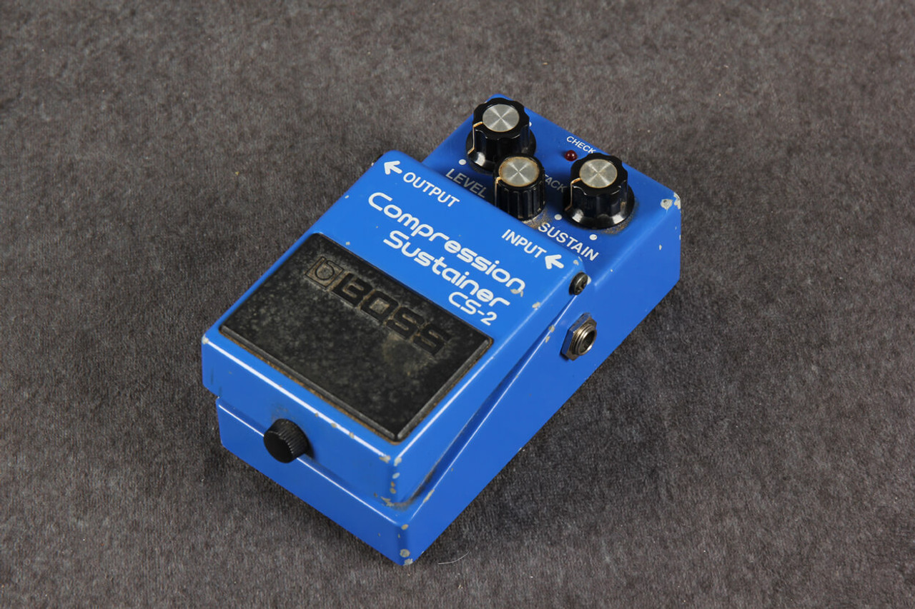 Boss CS-2 Compression Sustainer Pedal Made in Japan 2nd Hand