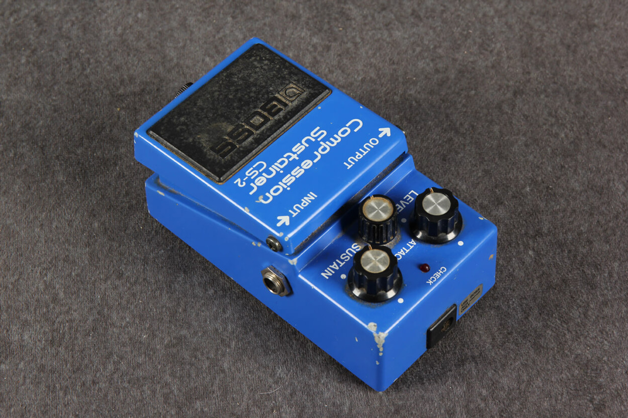 Boss CS-2 Compression Sustainer Pedal Made in Japan 2nd Hand