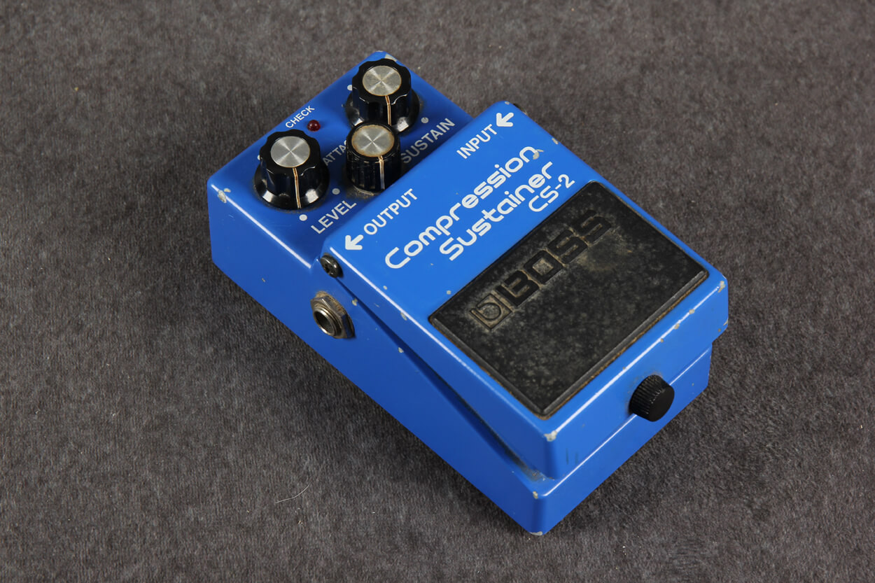 Boss CS-2 Compression Sustainer Pedal Made in Japan 2nd Hand