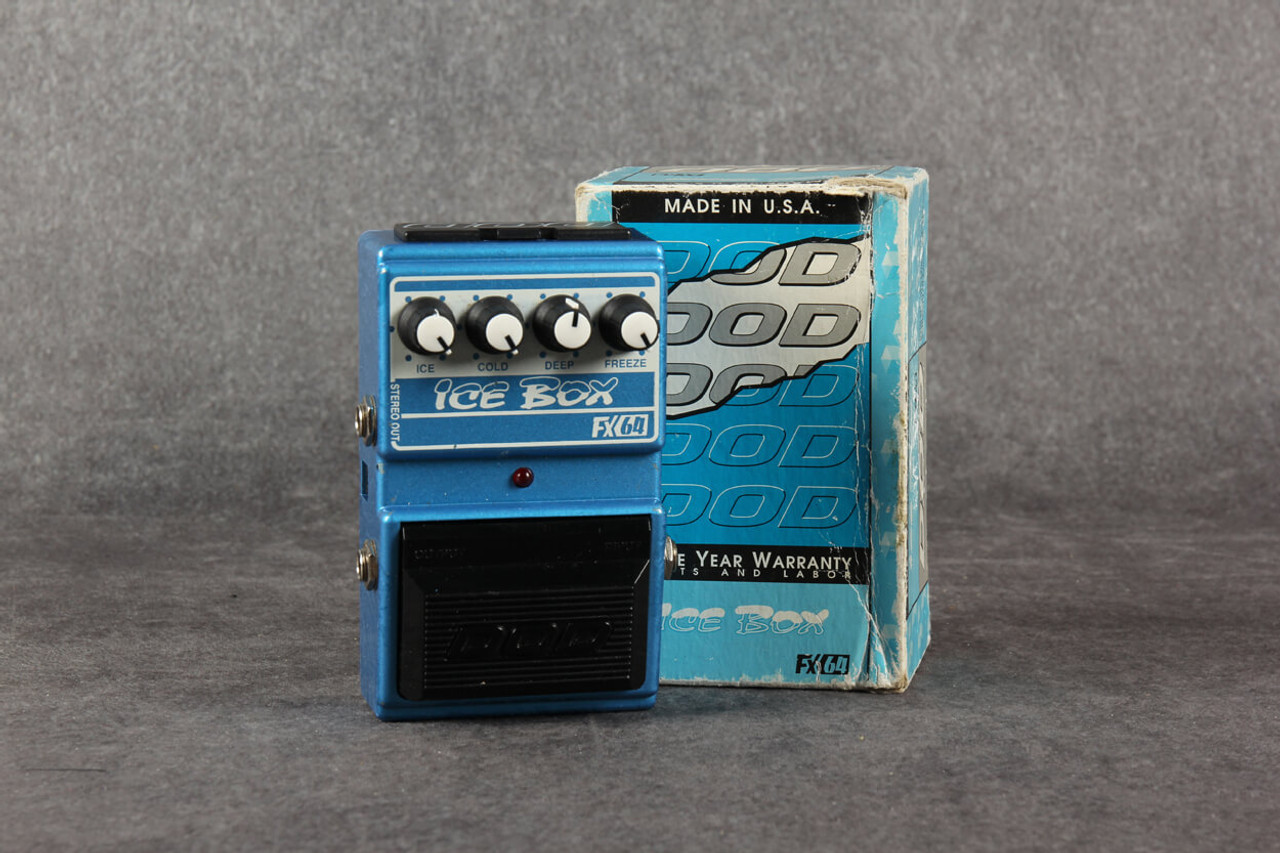 名機　DOD FX64 ICE BOX Stereo Chorus DOD FX64 Ice Box Stereo Chorus Pedal | Guitar Center