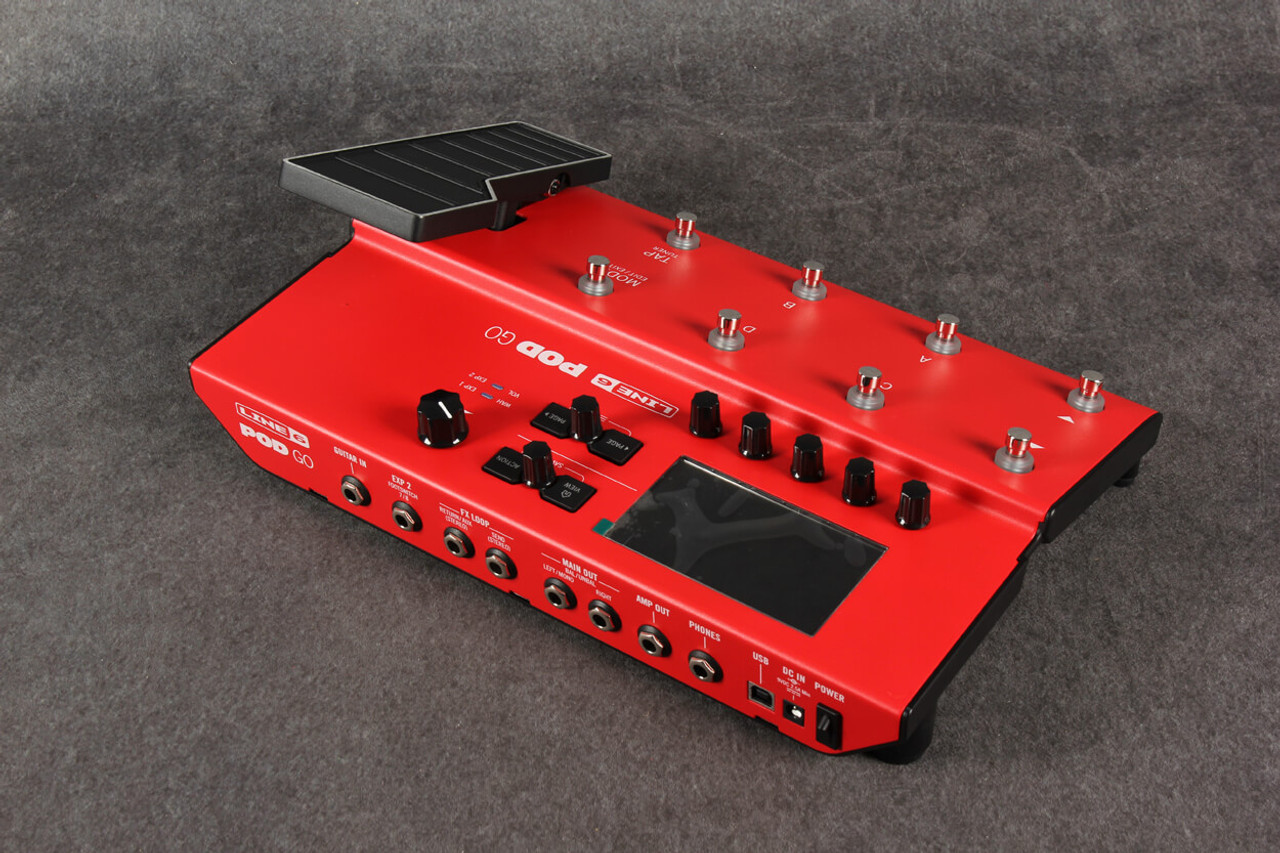 Line 6 POD GO Limited Edition Red 2nd Hand | Rich Tone Music