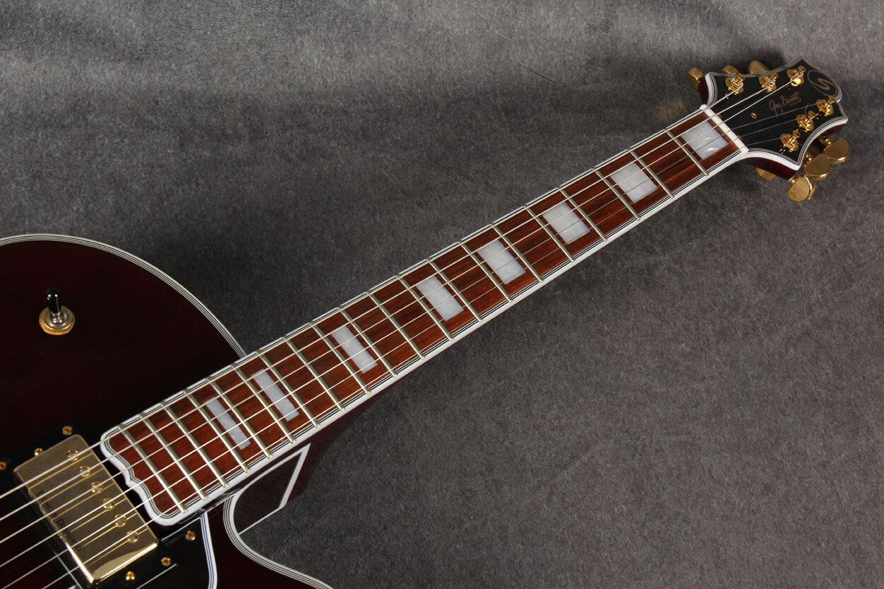 Samik Greg Bennett Lasalle JZ-2 Hollow Body Wine Red 2nd Hand