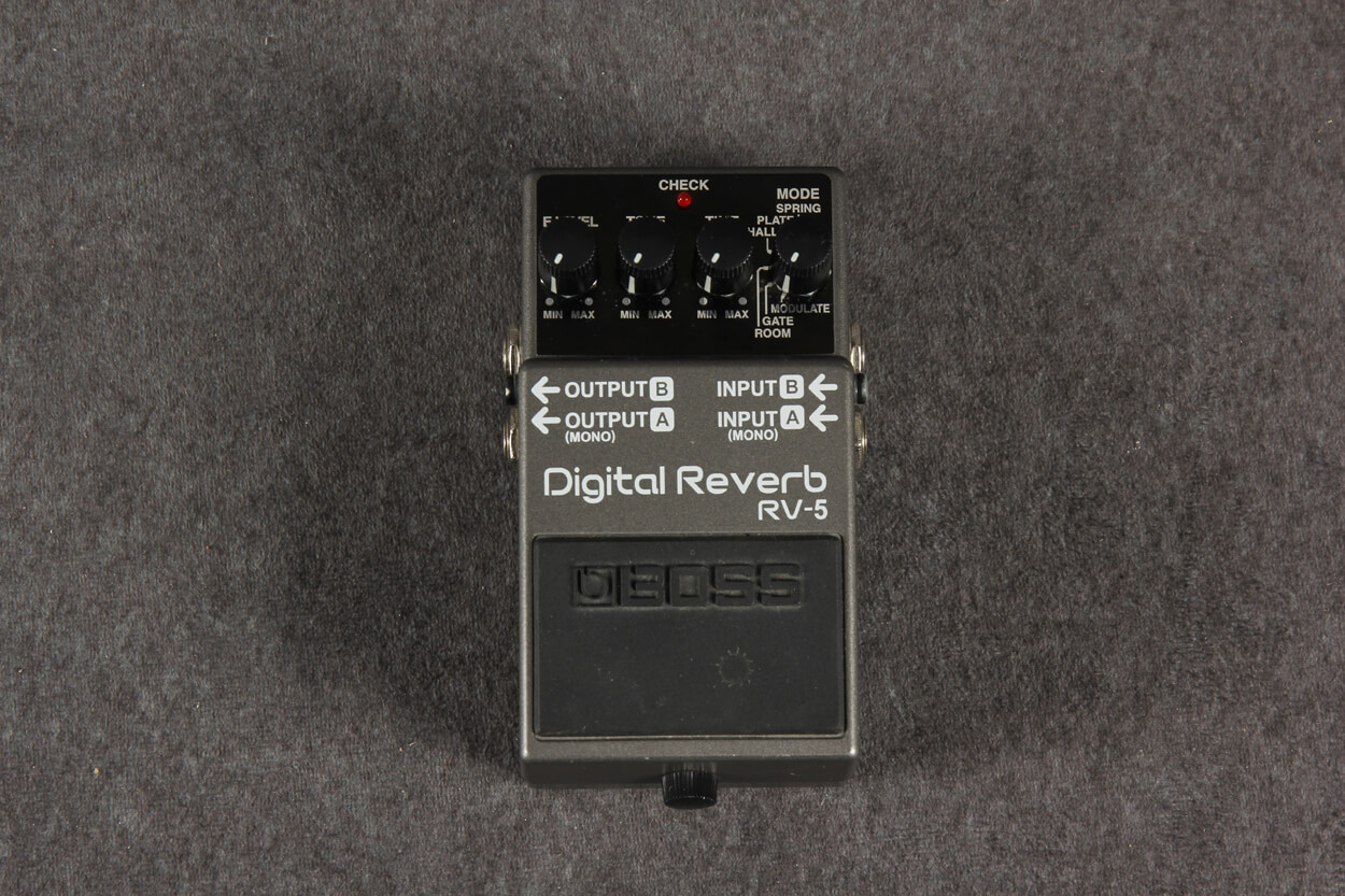 Boss RV-5 Digital Reverb Pedal 2nd Hand | Rich Tone Music