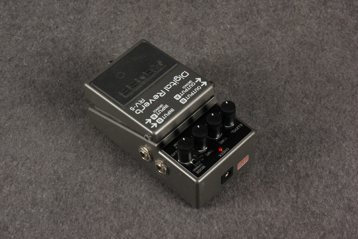 Boss RV-5 Digital Reverb Pedal 2nd Hand | Rich Tone Music
