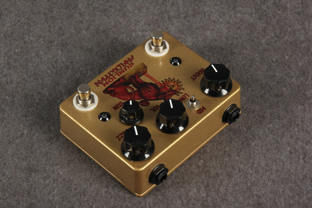Analogman Sun Lion Fuzz Booster Pedal 2nd Hand | Rich Tone Music