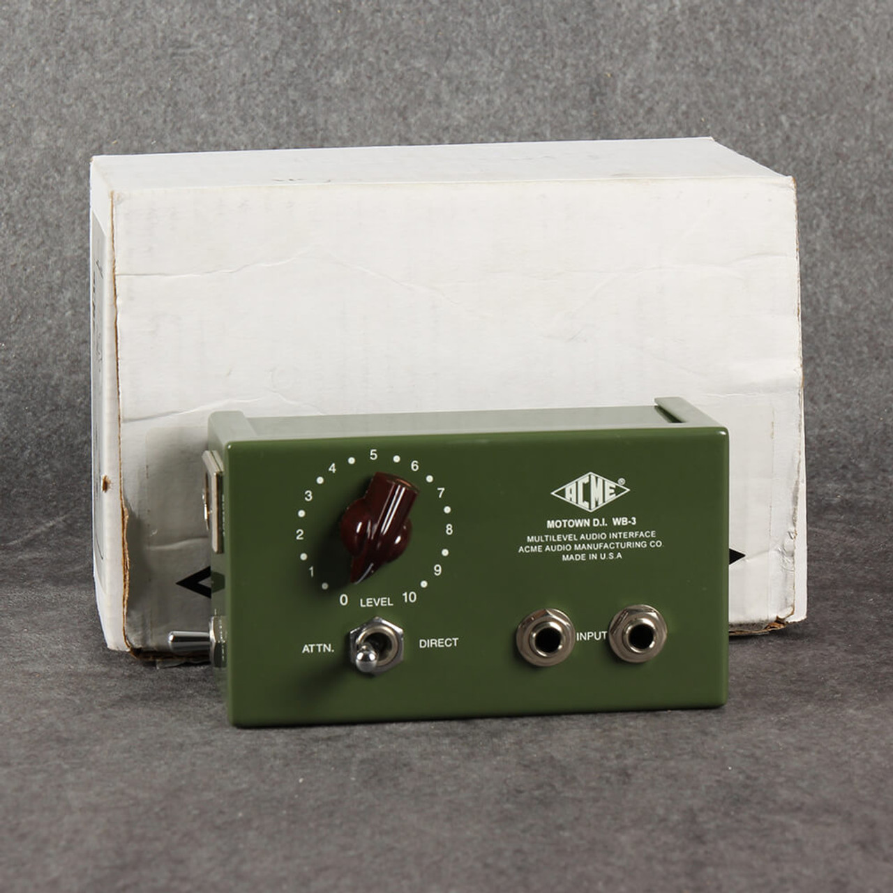 Acme Audio Motown DI WB-3 Passive DI Box 2nd Hand | Rich