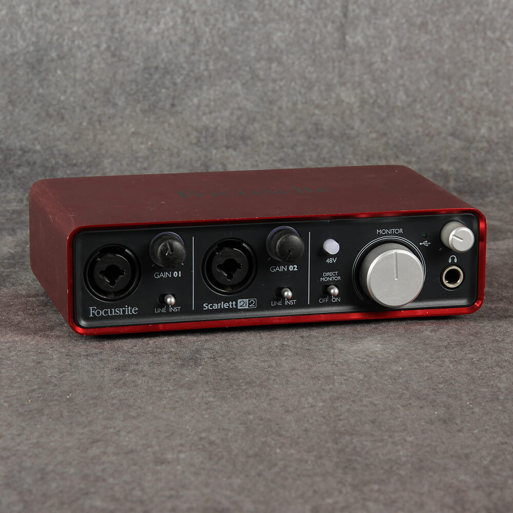 Focusrite Scarlett 2i2 1st Gen 2nd Hand | Rich Tone Music