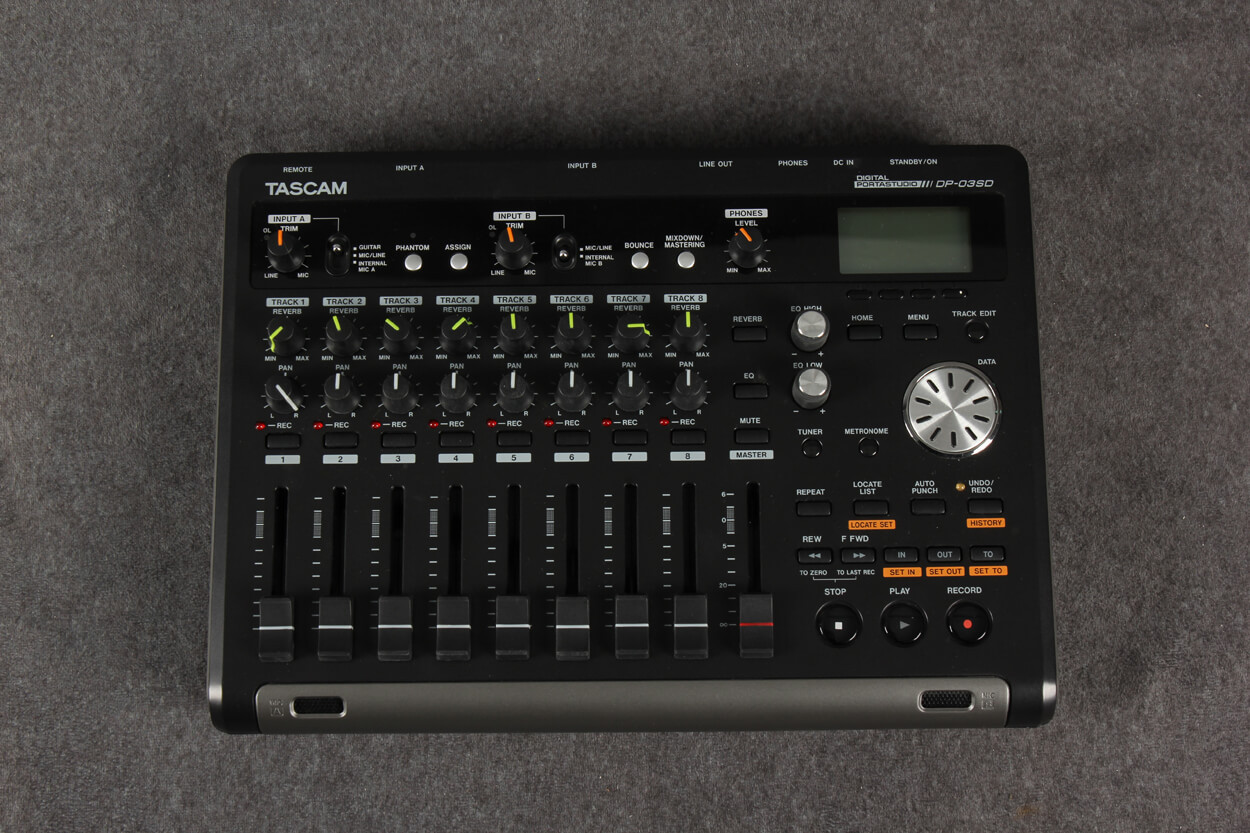 TASCAM DR-40-X REGISTRATORE DIGITALE PALMARE A 4 CANALI CON INTERFACCIA AUDIO USB 2 IN - Foto 8