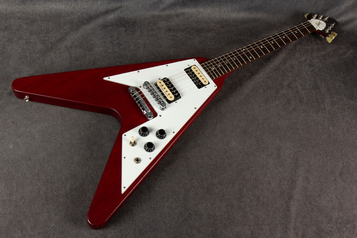Gibson USA Flying V Faded 2008 Worn Cherry 2nd Hand | Rich Tone Music