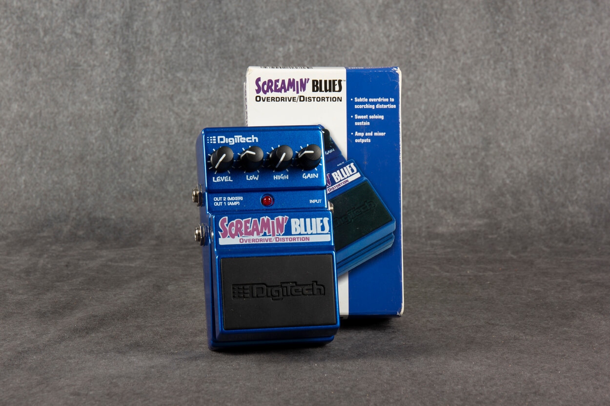 DigiTech Screamin Blues Overdrive Distortion Pedal 2nd Hand | Rich