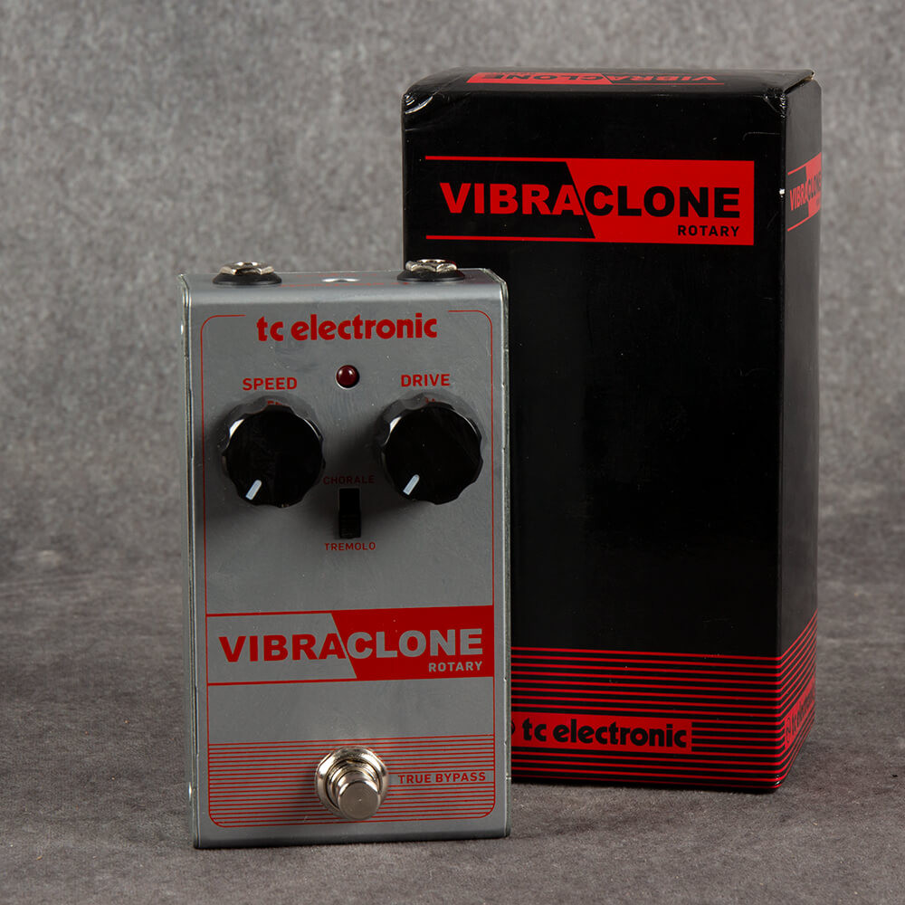 TC Electronic Vibraclone Rotary Pedal 2nd Hand Rich Tone Music