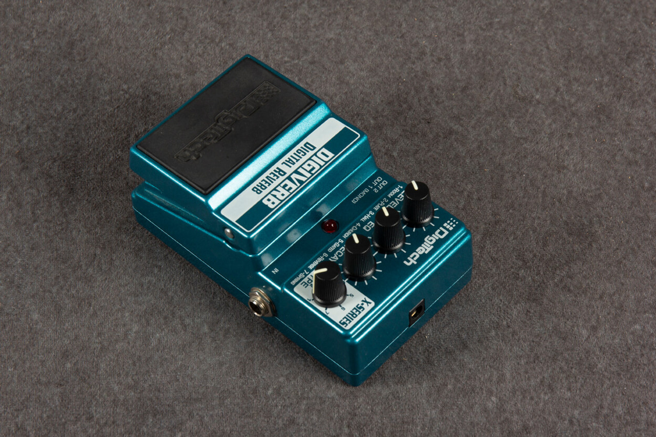 DigiTech X Series Digital Reverb Pedal 2nd Hand Rich Tone Music