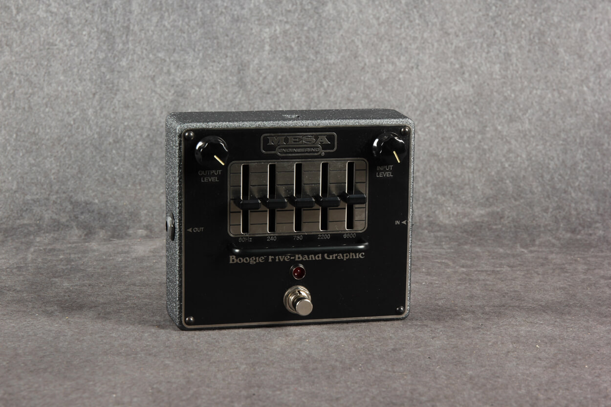 Mesa Boogie Five-Band Graphic EQ Pedal 2nd Hand | Rich Tone Music