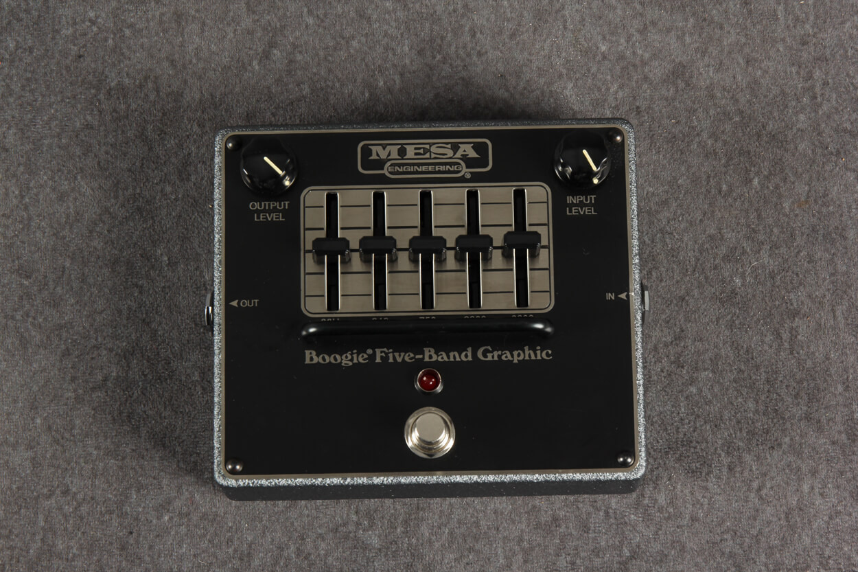 Mesa Boogie Five-Band Graphic EQ Pedal 2nd Hand | Rich Tone