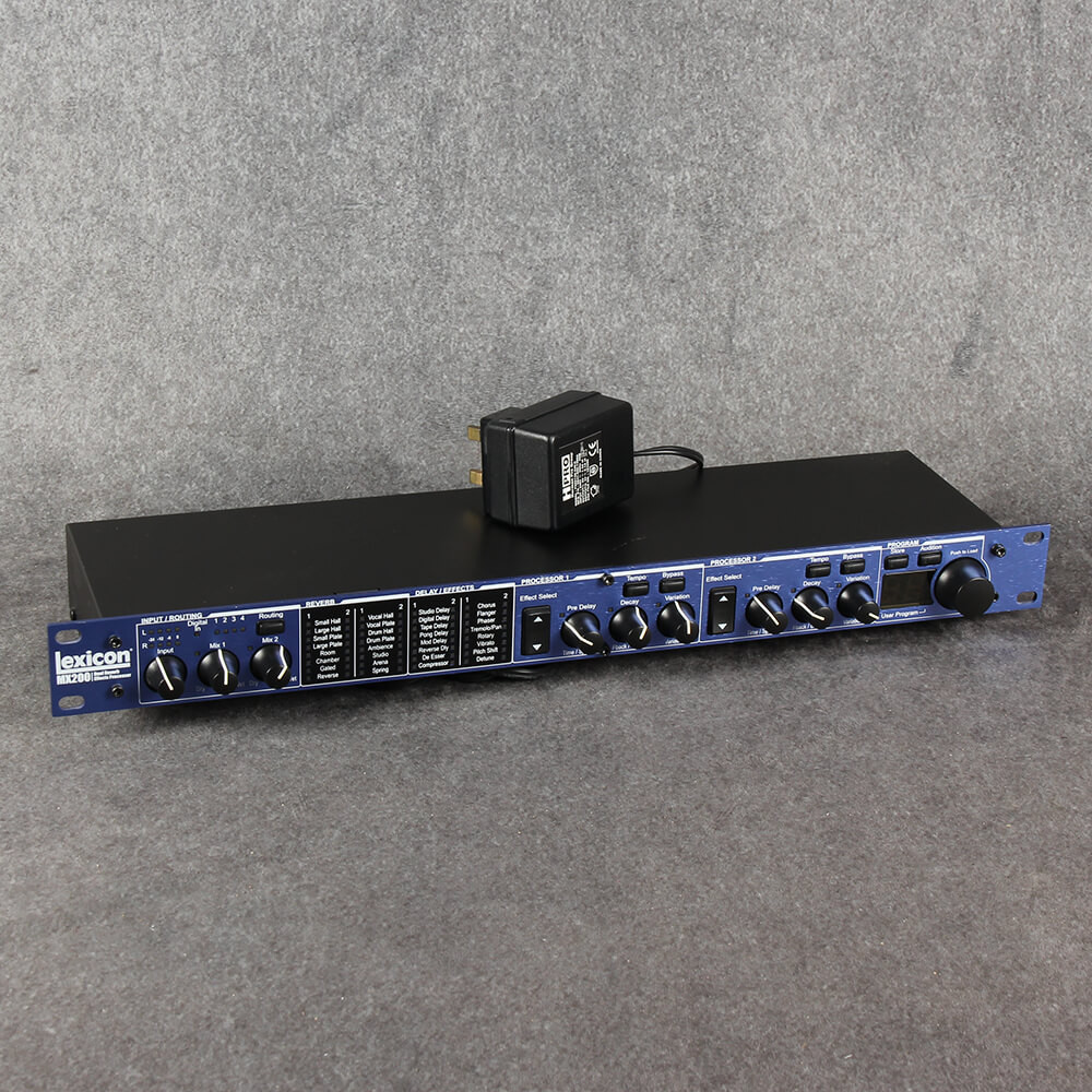 Lexicon MX200 Dual Reverb Effects Processor PSU 2nd Hand | Rich