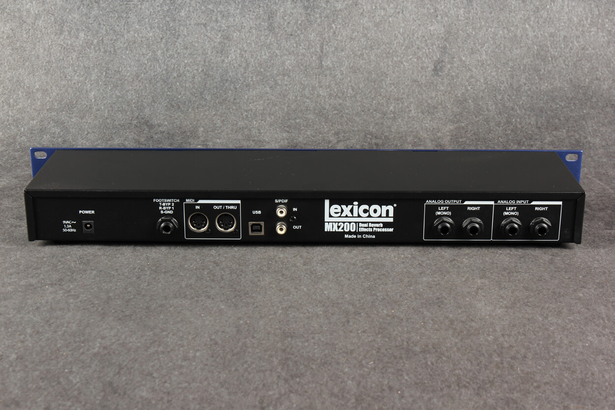 Lexicon MX200 Dual Reverb Effects Processor PSU 2nd Hand | Rich
