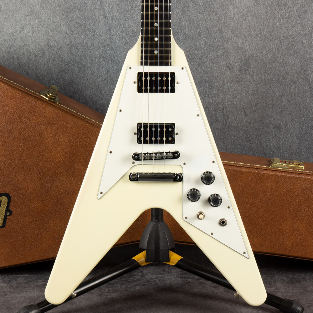 Gibson Flying V 67 Reissue Alpine White 2nd Hand | Rich Tone Music