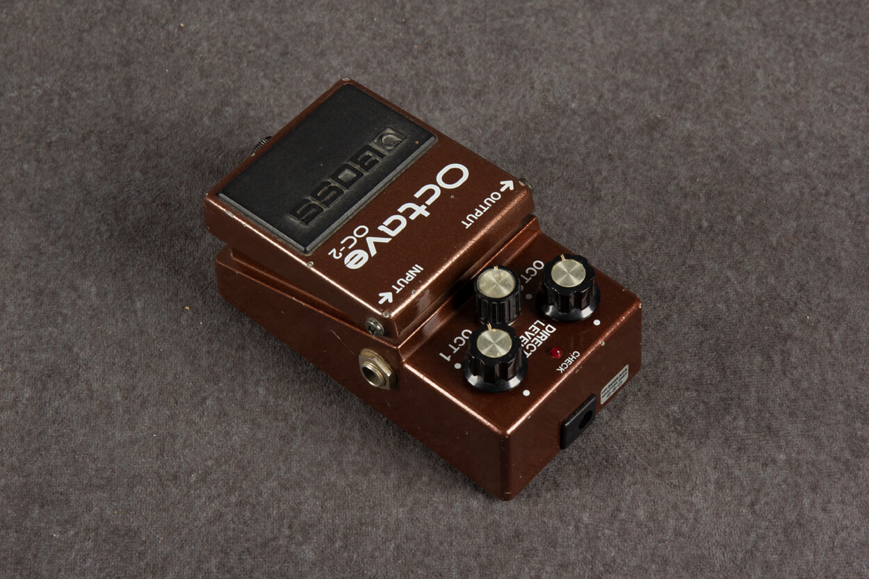 Boss OC-2 Octaver Black Label Made In Japan 2nd Hand | Rich Tone Music