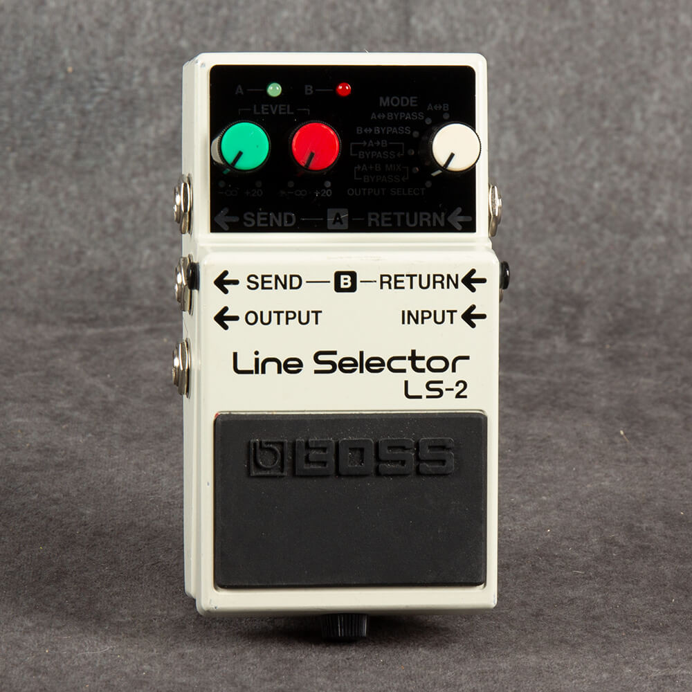 Boss LS-2 Line Selector Pedal 2nd Hand | Rich Tone Music