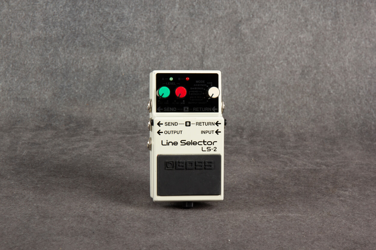 Boss LS-2 Line Selector Pedal 2nd Hand | Rich Tone Music