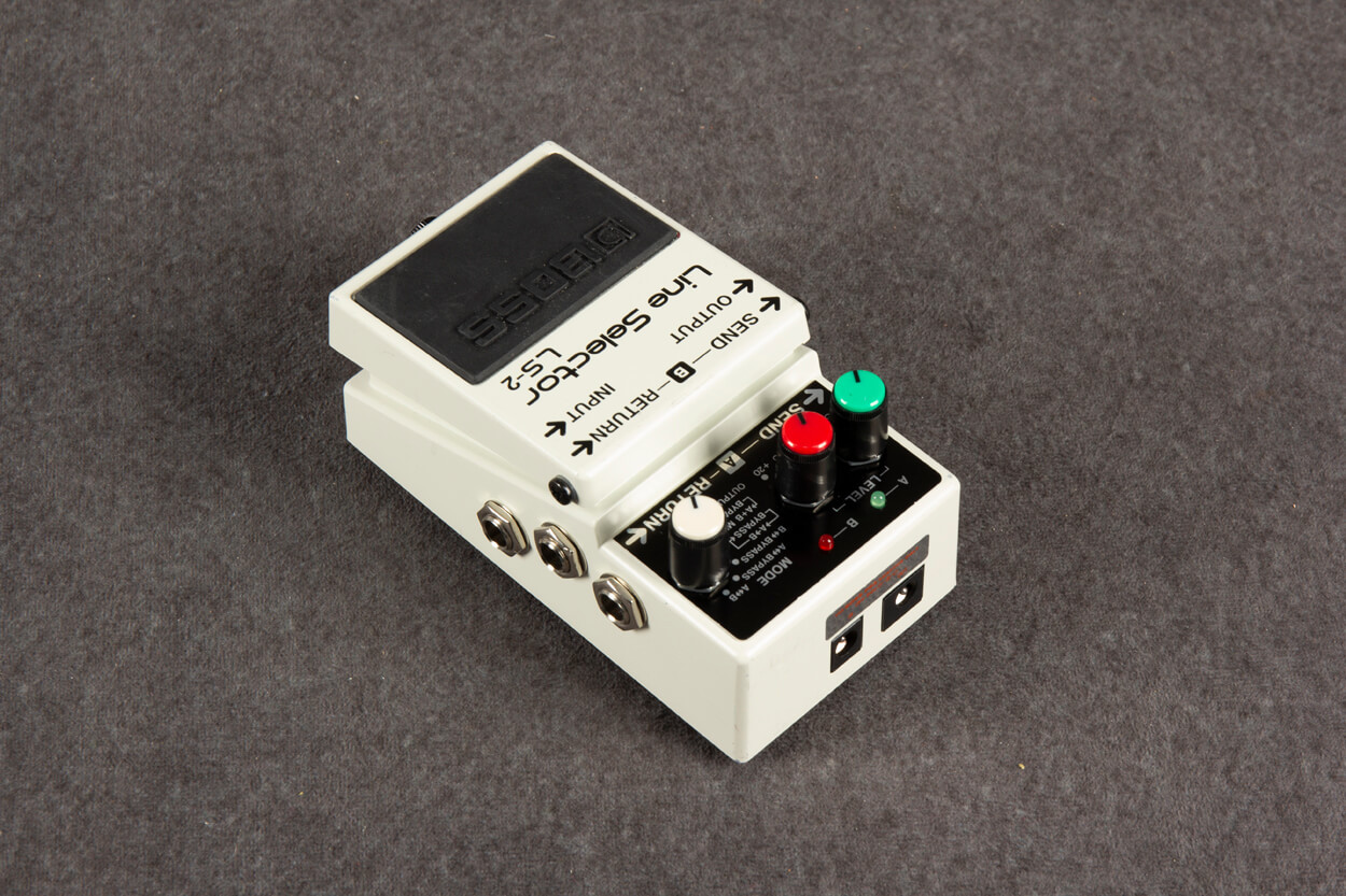 Boss LS-2 Line Selector Pedal 2nd Hand | Rich Tone Music