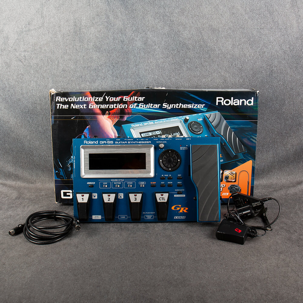 Roland GR-55 Guitar Synthesizer with GK-2A Pickup 2nd Hand | Rich
