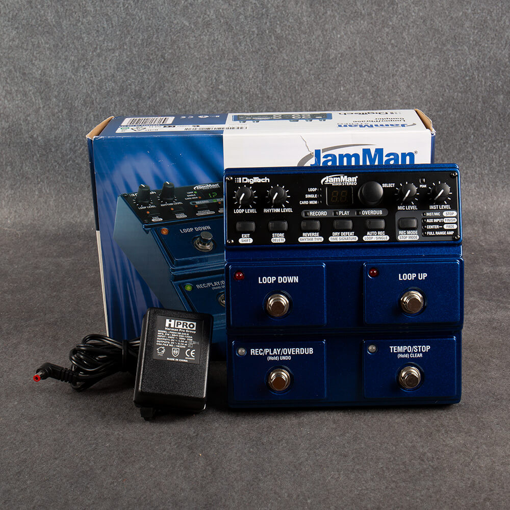 Digitech JamMan Stereo Looper Pedal 2nd Hand | Rich Tone Music