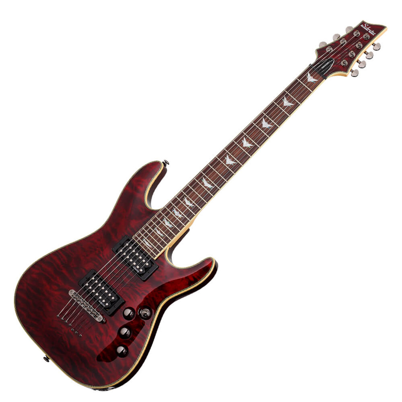 Schecter Omen Extreme-7 - Black Cherry