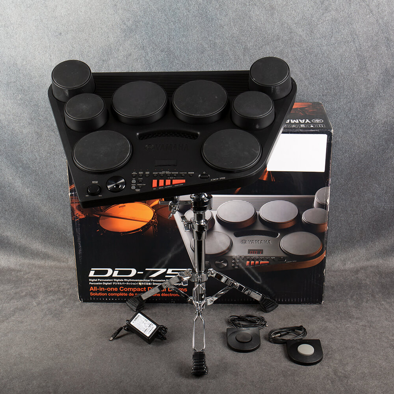 Yamaha DD-75 Portable Digital Drums Stand 2nd Hand | Rich Tone Music