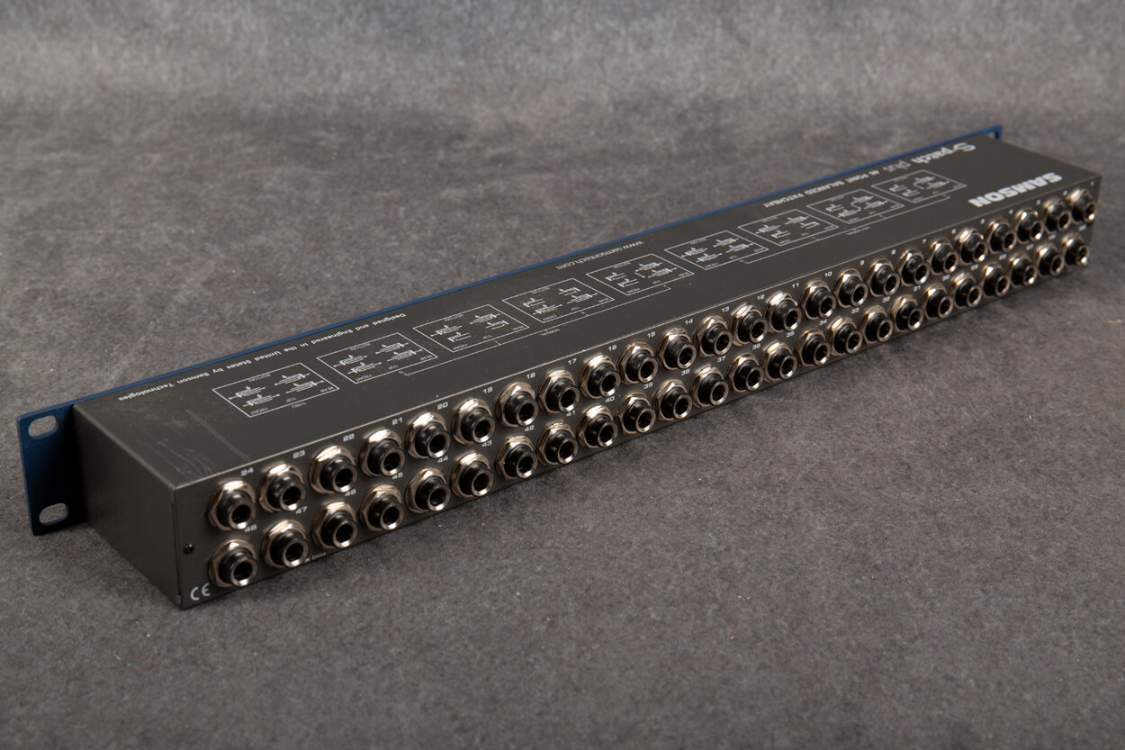 Samson S-Patch Plus 48 Point Balanced Patch Bay 2nd Hand | Rich