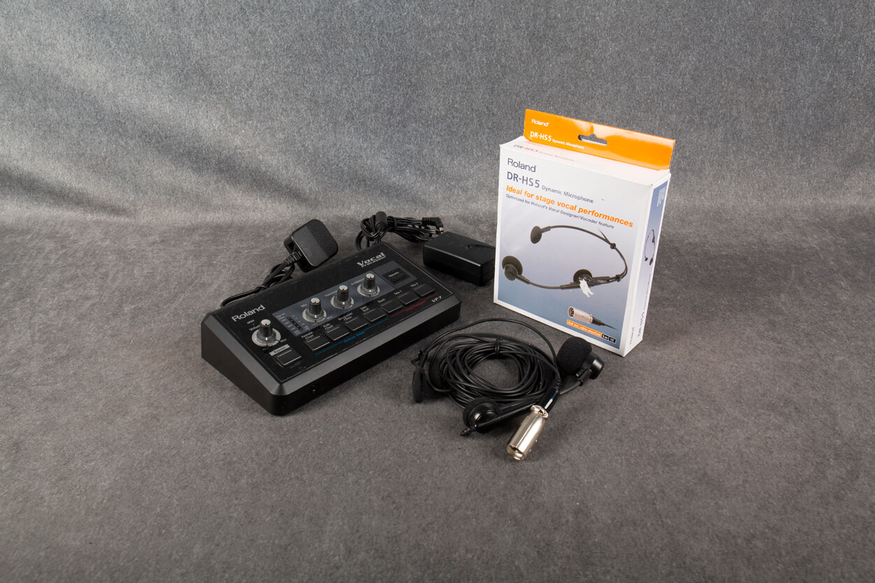 Roland VP-7 Vocal Processor DR-HS5 Headset Microphone 2nd Hand