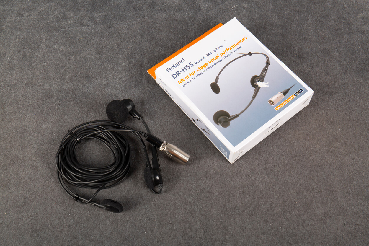 Roland VP-7 Vocal Processor DR-HS5 Headset Microphone 2nd Hand