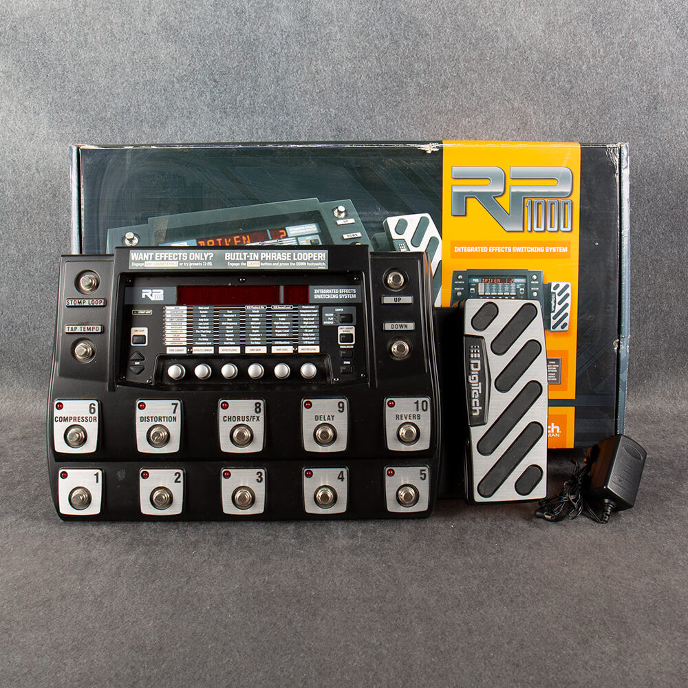 Digitech RP1000 Guitar Multi-Effects Pedal PSU 2nd Hand | Rich