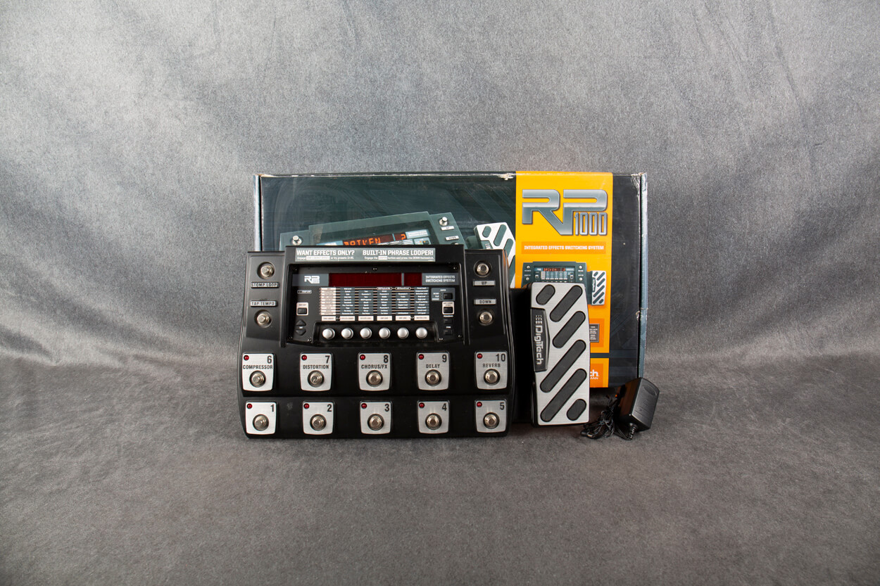 Digitech RP1000 Guitar Multi-Effects Pedal PSU 2nd Hand | Rich